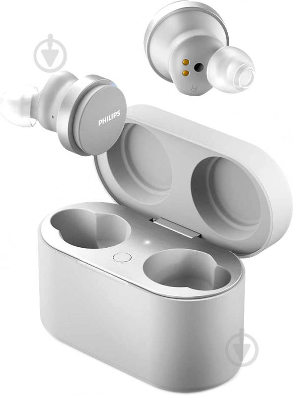 Навушники Philips TWS ANC Pro+ Hi-Res IPX4 white (TAT8506WT/00) - фото 2