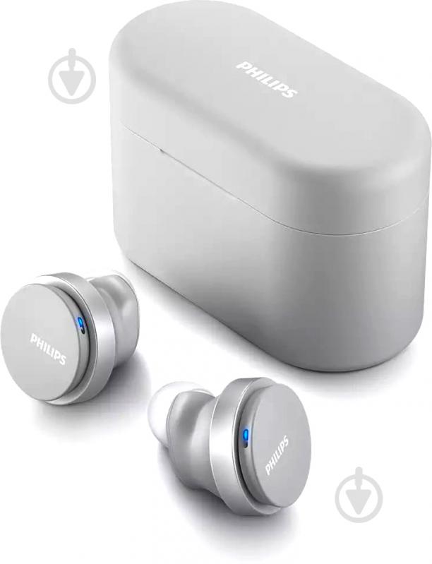 Навушники Philips TWS ANC Pro+ Hi-Res IPX4 white (TAT8506WT/00) - фото 3