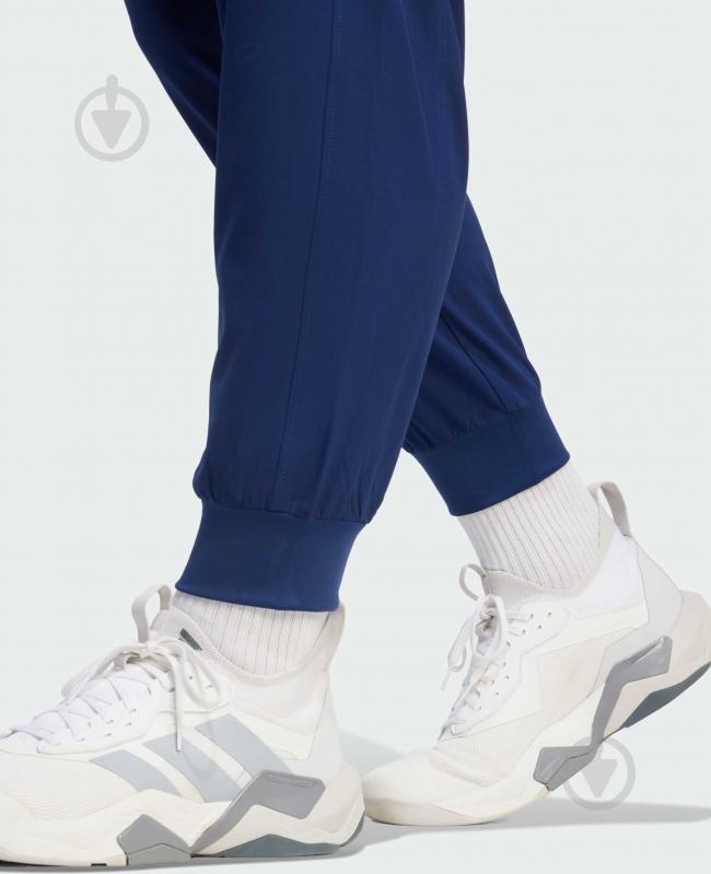 Брюки Adidas We Flex Wv Pt Dkblue KD2840 р. S синий - фото 5
