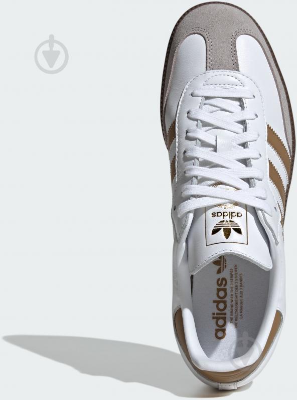 Кросівки чоловічі демісезонні Adidas SAMBA OG JH8796 р.46 білі - фото 5 Кросівки чоловічі демісезонні Adidas SAMBA OG JH8796 р.46 білі - фото 5