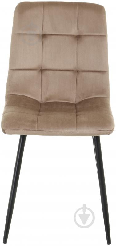 Стул Альфа бежевый / черный - фото 2