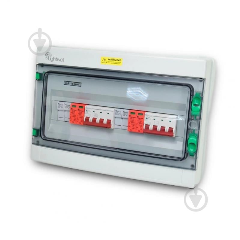 Коробка коммуникационная Lightwell солнечная PV распределительная LQX2/2DC1000VB1-1532-PG DC 1000В - фото 1 Коробка коммуникационная Lightwell солнечная PV распределительная LQX2/2DC1000VB1-1532-PG DC 1000В - фото 1