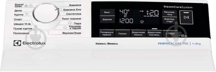 Пральна машина Electrolux EW7TN3362U - фото 3