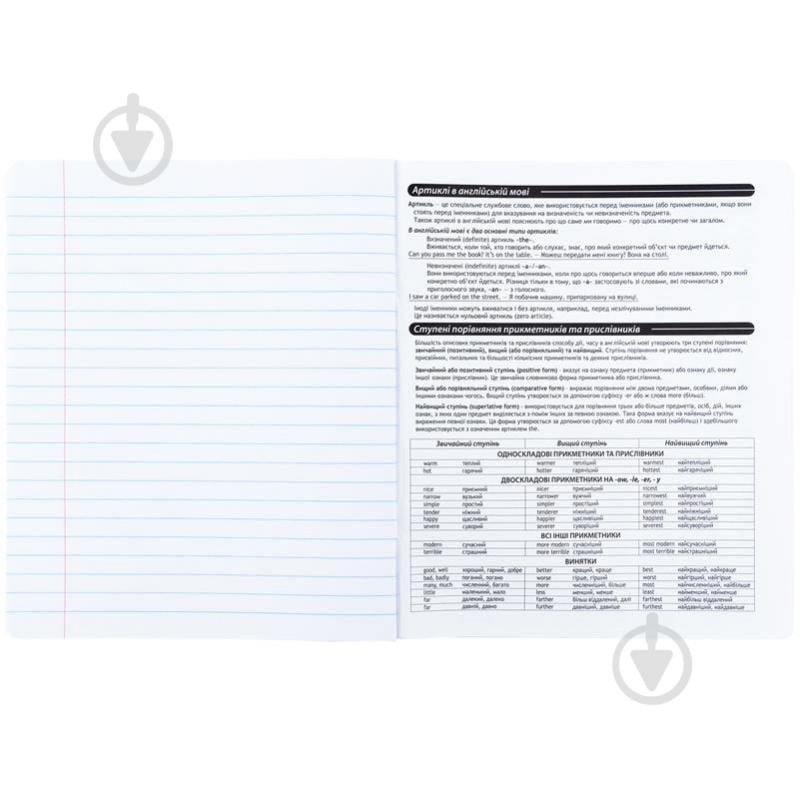 Зошит предметний 48 арк. лінійка Kuromi English KITE - фото 4