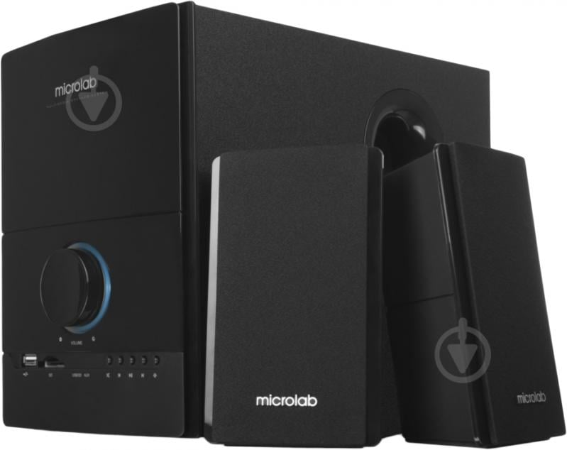 Акустическая система Microlab M-500U 2.1 black - фото 1