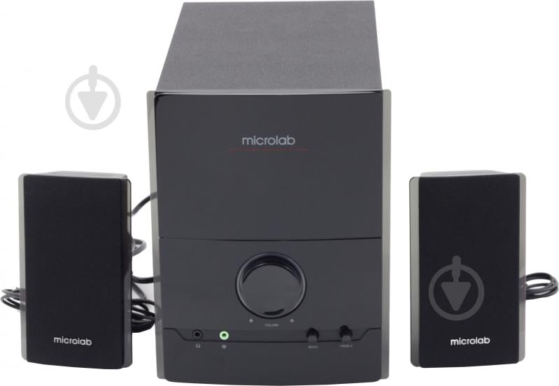 Акустическая система Microlab M-500U 2.1 black - фото 3