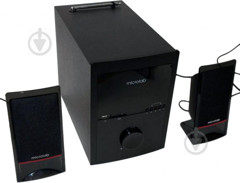 Акустична система Microlab M-700U 2.1 black - фото 2