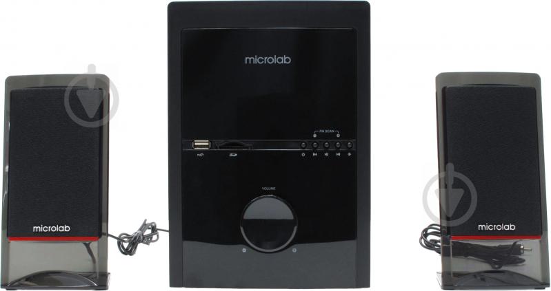 Акустична система Microlab M-700U 2.1 black - фото 1