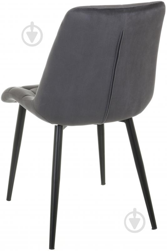 Стул Плаза серый / черный - фото 3 Стул Плаза серый / черный - фото 3