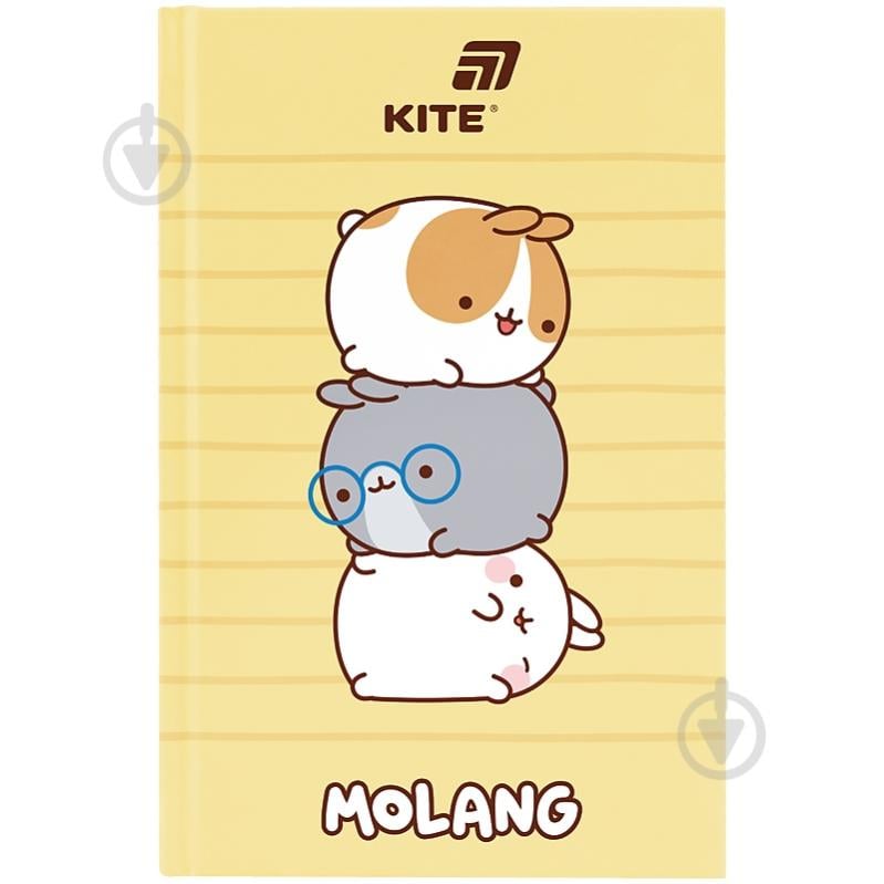 Книга для нотаток KITE А6 80 арк. клітинка Molang ML25-199 - фото 1 Книга для нотаток KITE А6 80 арк. клітинка Molang ML25-199 - фото 1