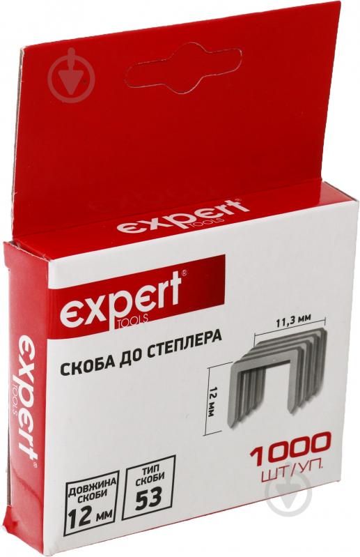 Скобы для ручного степлера Expert 12 мм тип 53 (А) - фото 2