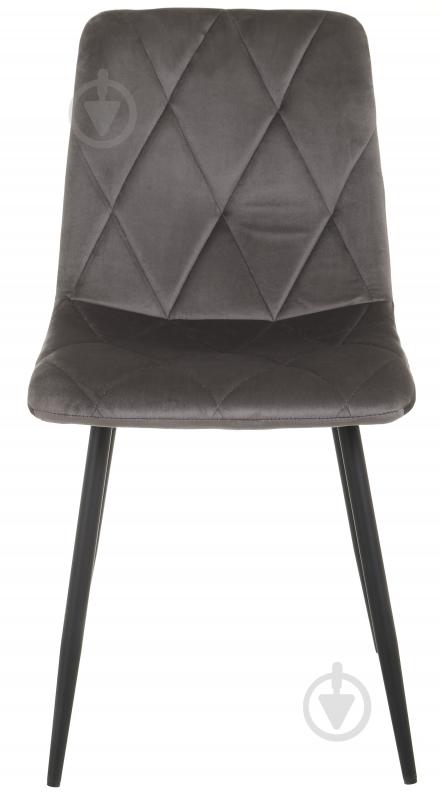 Стул Бета серый / черный - фото 2 Стул Бета серый / черный - фото 2