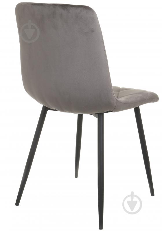 Стул Бета серый / черный - фото 3 Стул Бета серый / черный - фото 3