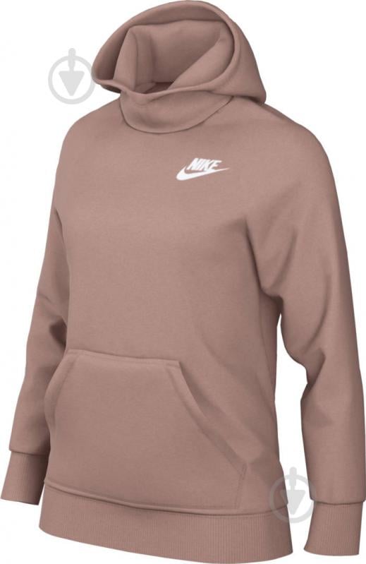 Джемпер Nike W NSW ESSNTL FLC FNL HOODIE BV4116-609 р. XS рожевий - фото 7