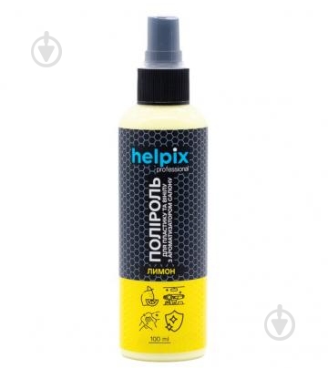 Полироль для пластика и винила Helpix лимон 100 мл - фото 1