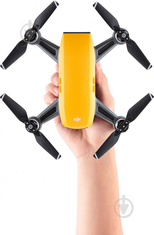 Квадрокоптер на р/у DJI Spark Fly More Combo Sunrice Yellow (EU) DJIC723262 - фото 6