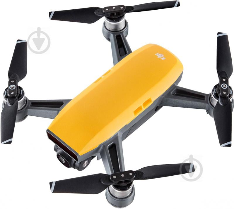 Квадрокоптер на р/у DJI Spark Fly More Combo Sunrice Yellow (EU) DJIC723262 - фото 2