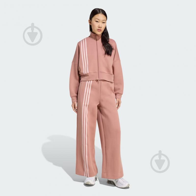 Свитшот Adidas 3 STRIPES ZIPUP JW3609 р.L коричневый - фото 5 Свитшот Adidas 3 STRIPES ZIPUP JW3609 р.L коричневый - фото 5