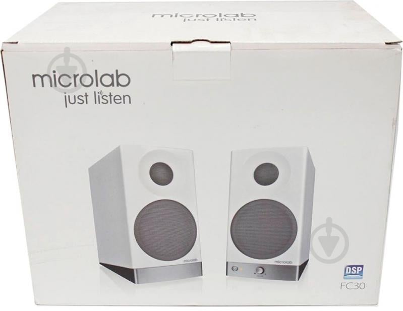 Акустична система Microlab FC-30 2.0 white - фото 4