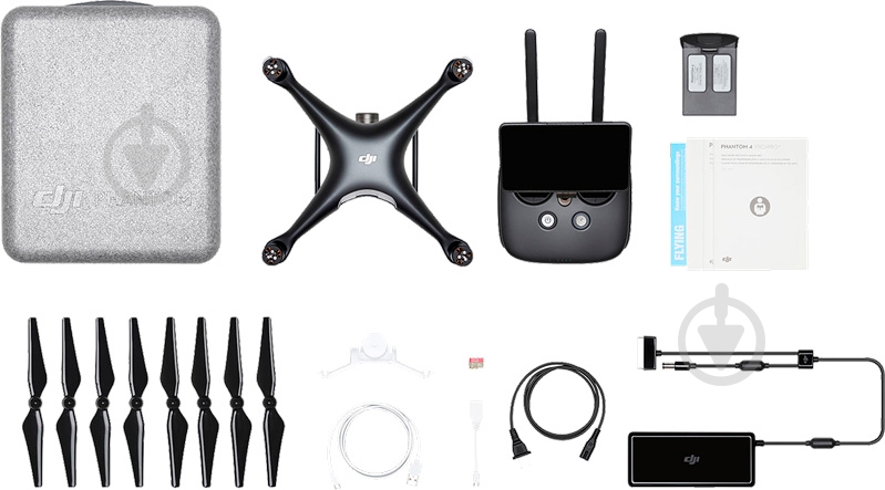 Квадрокоптер на р/у DJI Phantom 4 Pro+ Obsidian (EU) DJIC743077 - фото 12