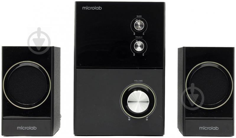 Акустическая система Microlab M-223 2.1 black - фото 2