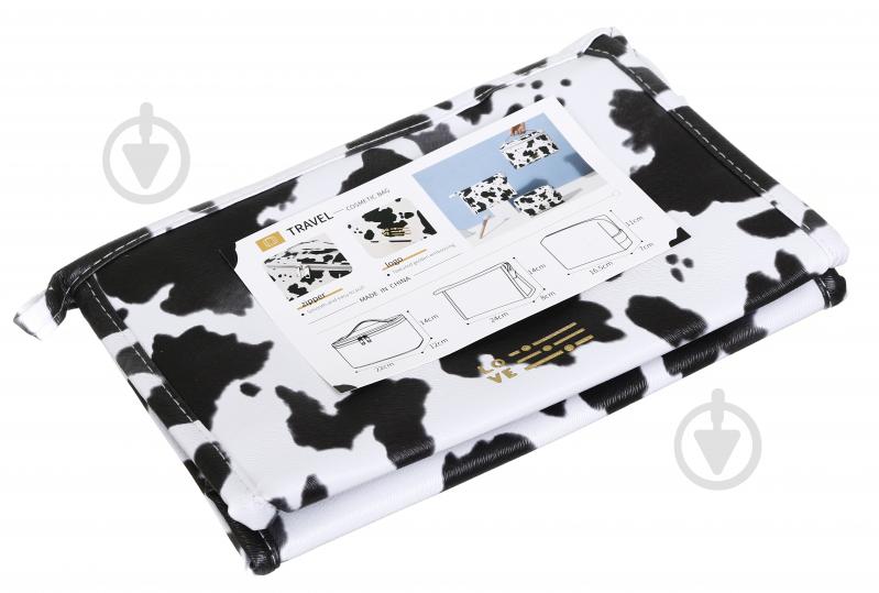 Косметичка Cow Spots 24х8х14 см PU RH114 - фото 3