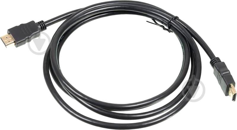 Кабель HDMI 2 м чорний Кабель аудио-видео - фото 1