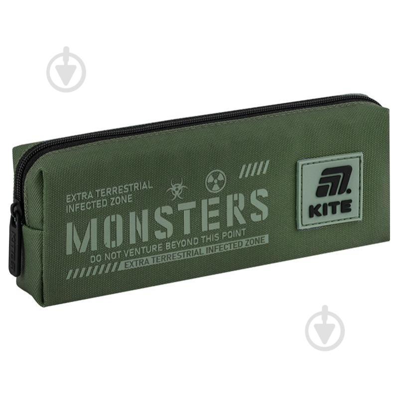 Пенал K25-642-1 KITE зеленый - фото 1