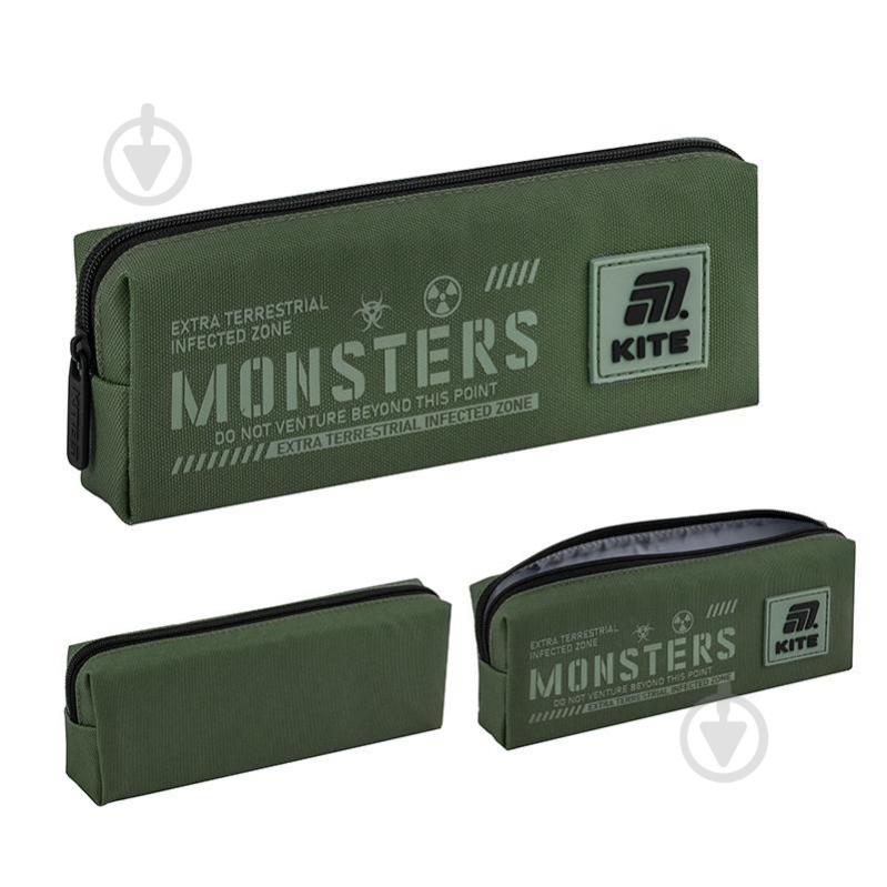Пенал K25-642-1 KITE зеленый - фото 3