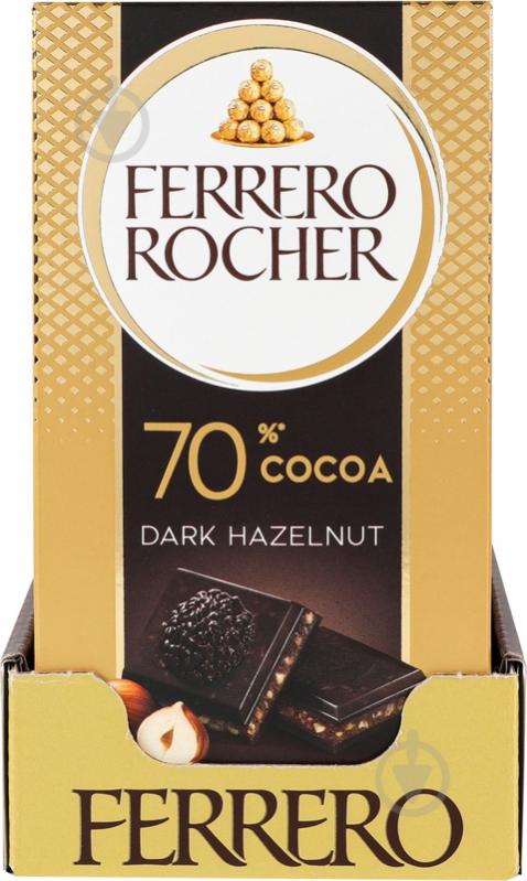 Черный шоколад Ferrero ROCHER c лесными орехами - фото 10 Черный шоколад Ferrero ROCHER c лесными орехами - фото 10