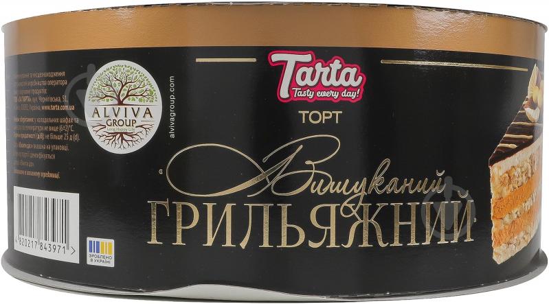 Торт Tarta воздушно-арахисовый Изысканный грильяжный 450 г - фото 4