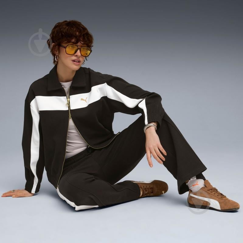 Джемпер Puma T7 Relaxed Track Jacket 63213701 р.L чорний - фото 5 Джемпер Puma T7 Relaxed Track Jacket 63213701 р.L чорний - фото 5