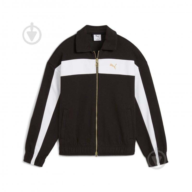 Джемпер Puma T7 Relaxed Track Jacket 63213701 р.L чорний - фото 6 Джемпер Puma T7 Relaxed Track Jacket 63213701 р.L чорний - фото 6