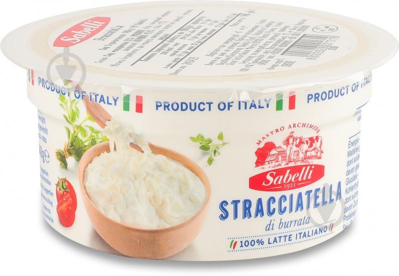 Сир Sabelli Stracciatella 140 г - фото 1