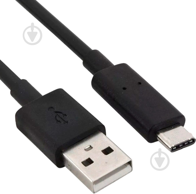 Кабель Logan Lightning – USB 1 м черный (EL120-010BK) USB Type-C - USB 2.0 - фото 1