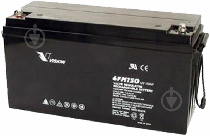 Аккумулятор Vision Vision 12V 150Ah (6FM150E-X) 1 шт. (6FM150E-X) - фото 1