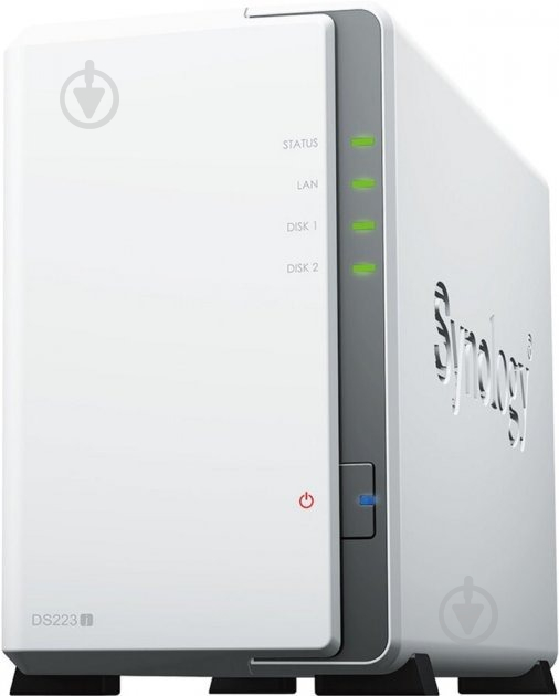 Сетевое хранилище Synology 2BAY NO HDD USB3 DS223J - фото 1