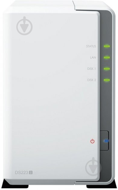 Сетевое хранилище Synology 2BAY NO HDD USB3 DS223J - фото 2