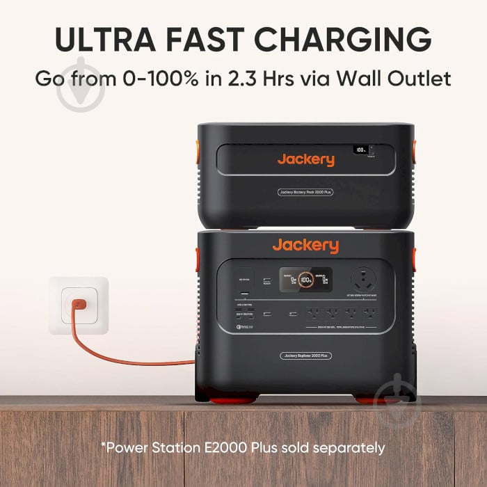 Дополнительный аккумулятор Jackery Battery Pack 2000 Plus (90-2000-EUXOR1) (2042,8 Вт·год) - фото 5