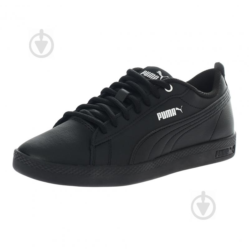 Кроссовки женские демисезонные Puma Puma Smash Wns v2 L 36520803 р.37 черные - фото 1