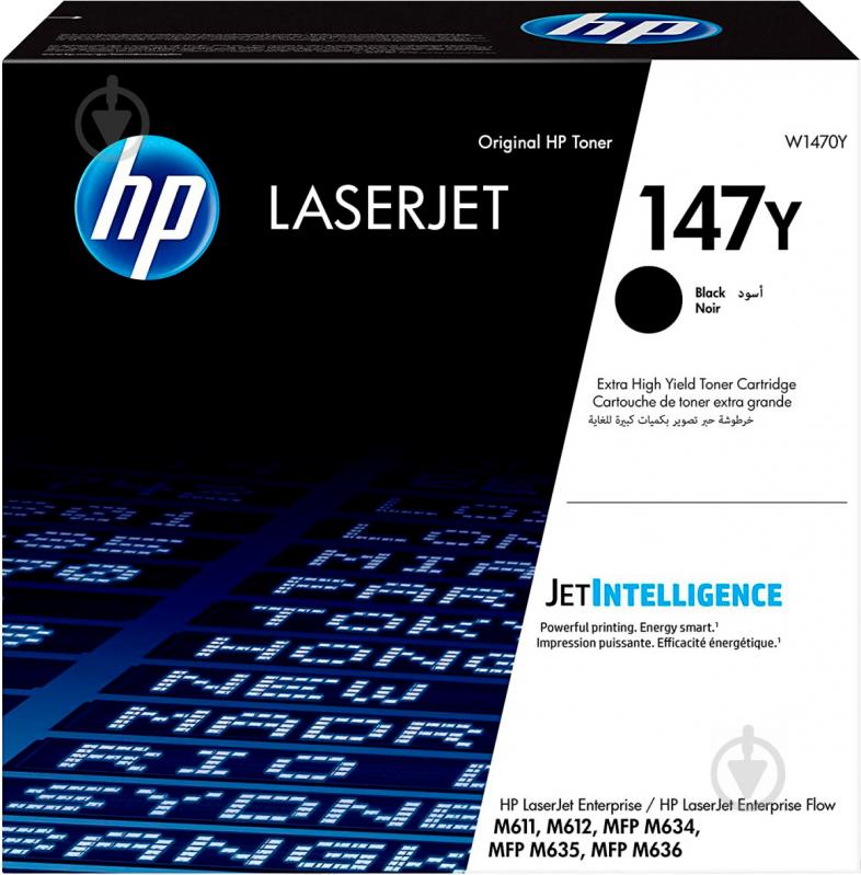 Тонер-картридж HP 147Y LaserJet MFP 611/612/635/636 (W1470Y) black - фото 2