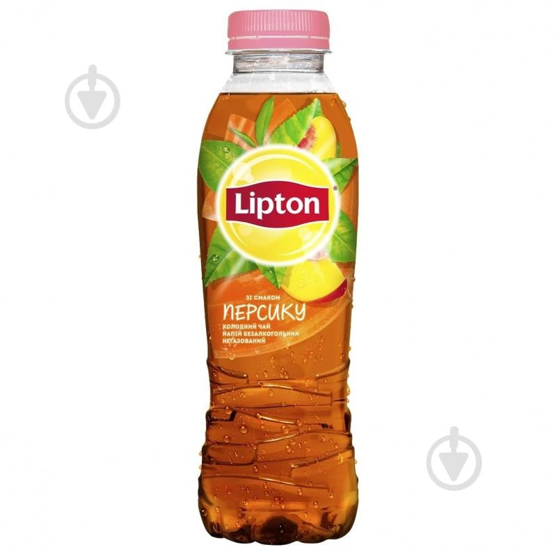 Чай Lipton Чорний зі смаком персика 0,5 л (4823063108874) - фото 1