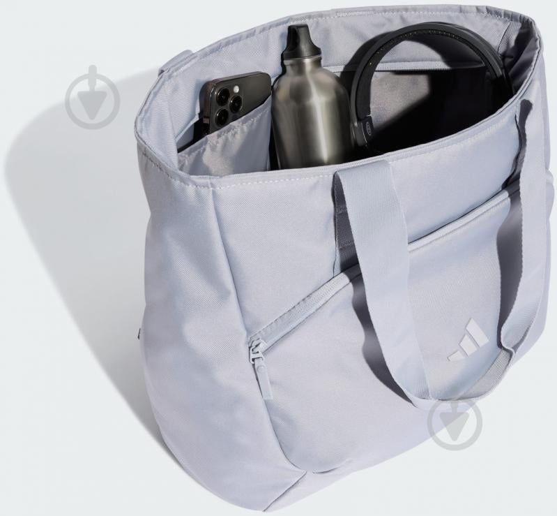 Сумка Adidas Prime Tote KC6820 32 л серый - фото 4
