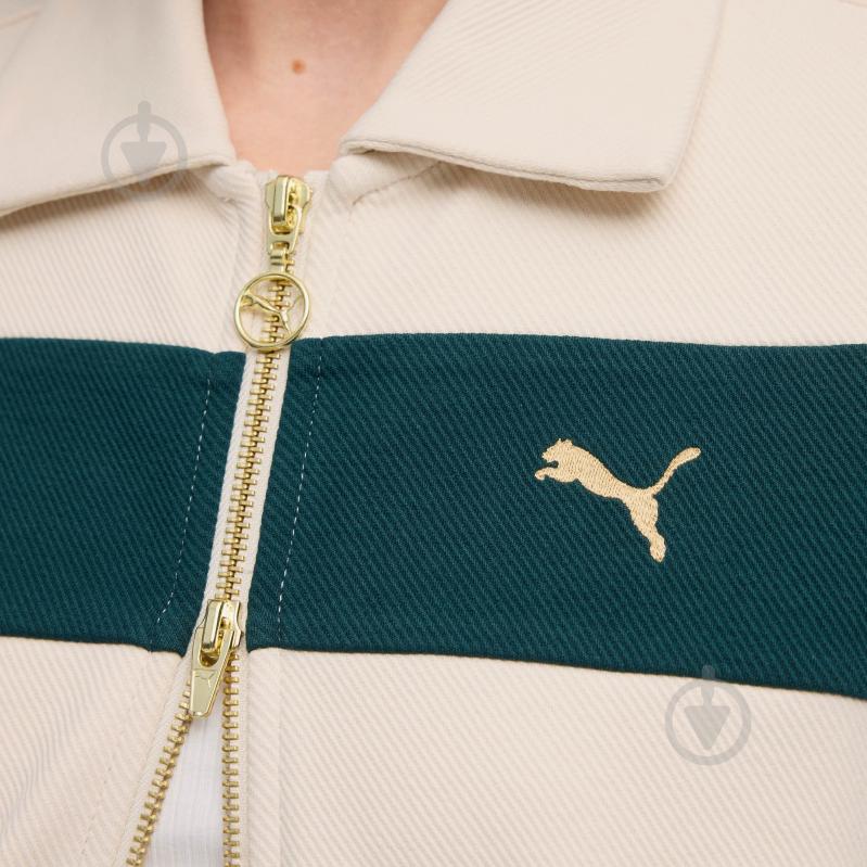 Джемпер Puma T7 Relaxed Track Jacket 63213787 р.M белый - фото 4