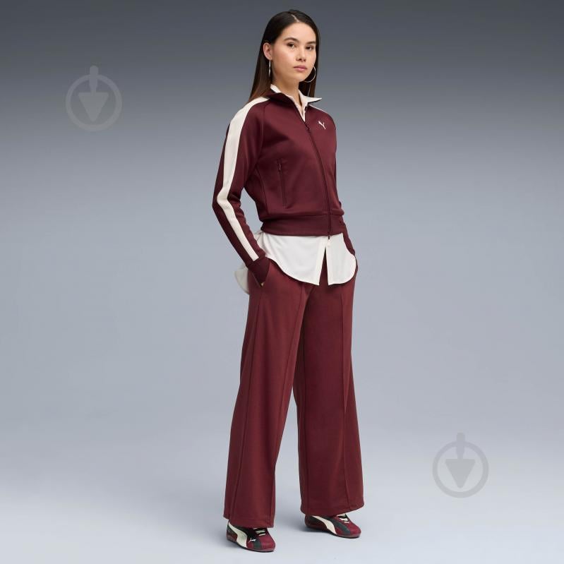 Джемпер Puma T7 ALWAYS ON Short Track Jacket 62979696 р.M бордовый - фото 5 Джемпер Puma T7 ALWAYS ON Short Track Jacket 62979696 р.M бордовый - фото 5