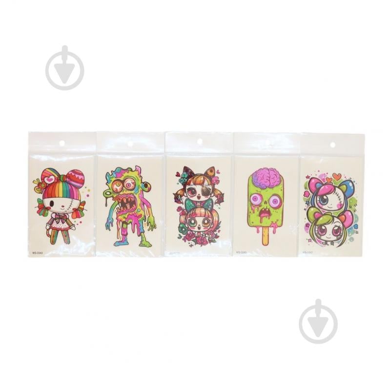 Набір тимчасових татуювань SHANTOU YISHENG Чарівний світ WS-C037-C048 - фото 1 Набір тимчасових татуювань SHANTOU YISHENG Чарівний світ WS-C037-C048 - фото 1