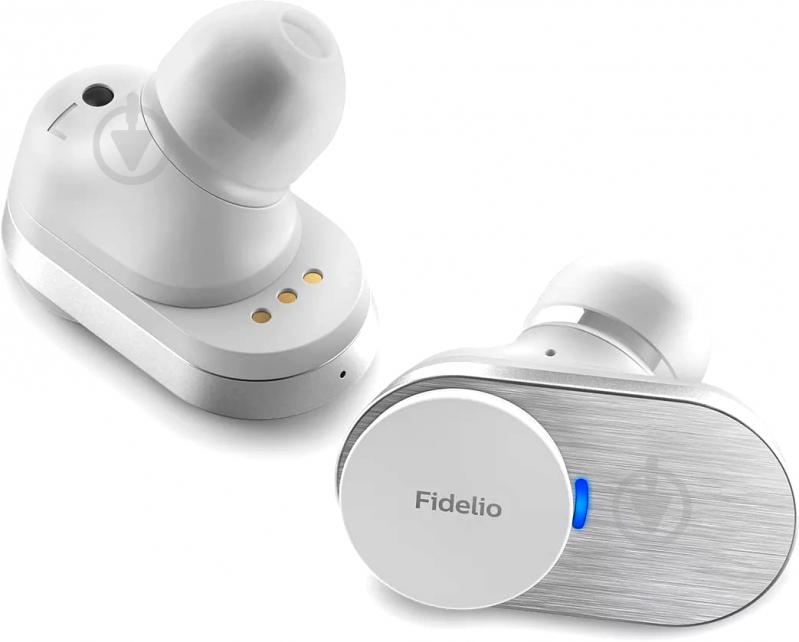 Навушники Philips Fidelio TWS ANC Pro+ Hi-Res IPX4 white (T1WT/00) - фото 4