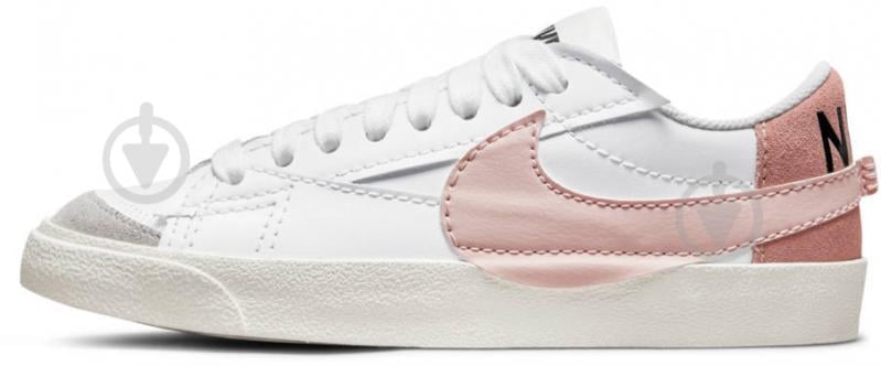 Кроссовки женские демисезонные Nike BLAZER LOW '77 JUMBO DQ1470-102 р.40,5 белые - фото 1