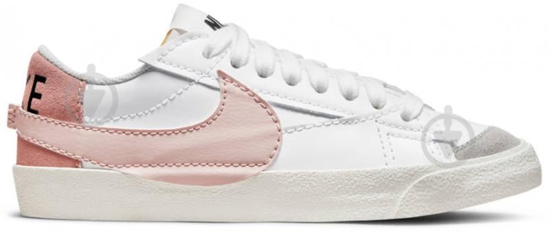 Кроссовки женские демисезонные Nike BLAZER LOW '77 JUMBO DQ1470-102 р.40,5 белые - фото 3