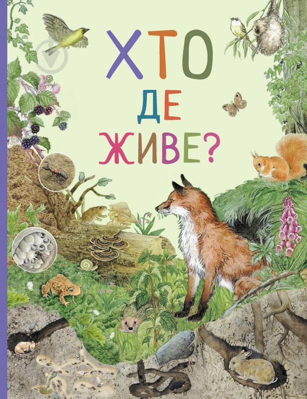 Книга «Хто де живе? Дивовижний світ тварин» 978-966-98505-6-0 - фото 1